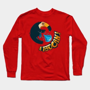 A Toucan Hadouken! - Inspired by Street Fighter Long Sleeve T-Shirt